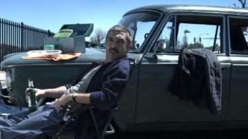 Fotograma en donde aparece el actor Ricardo Darín en el papel de Roberto, durante una escena de la película argentina "Cuento Chino", dirigida por Sebastián Borensztein.