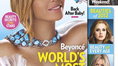 Portada de la revista People con Beyobcé, que ha sido elegida como la más bella del planeta.