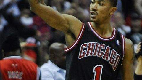 El base Derrick Rose de los Bulls.