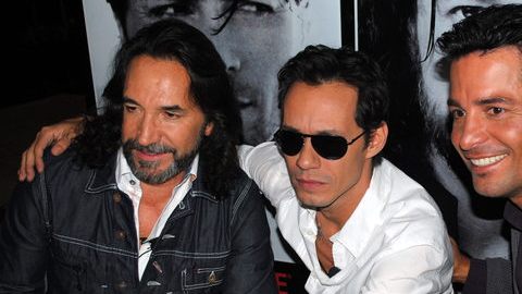 Marco Antonio Solís (izq.), Marc Anthony (centro) y Chayanne compartirán por primera vez tarimas este verano.