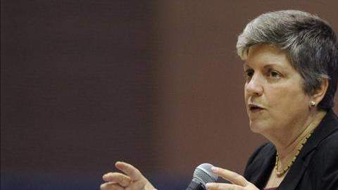 La secretaria de Seguridad Nacional, Janet Napolitano.