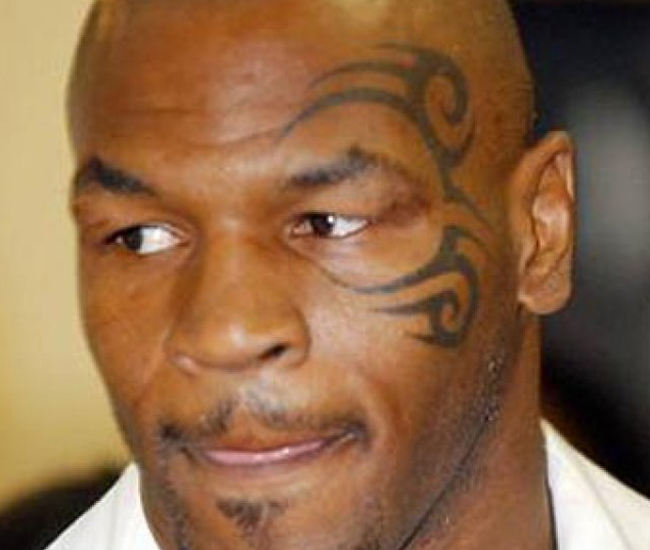 El excampeón de boxeo Mike Tyson .