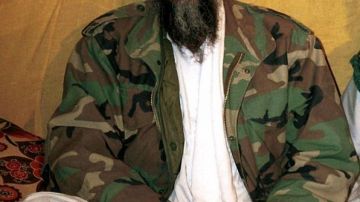 El jefe de al-Qaida Osama Bin Laden.