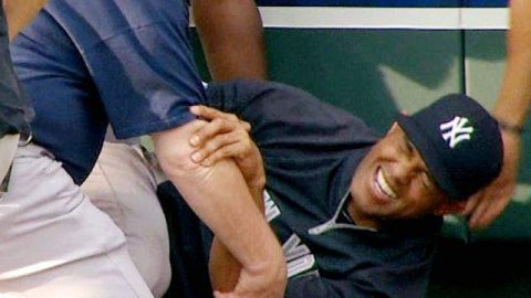 Rl mánager Joe Girardi reveló la gravedad de la lesión después del partido.
