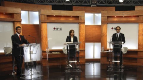El debate de los candidatos a la presidencia de México no causó mucho interés en San Francisco