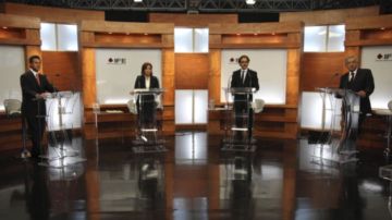 El debate de los candidatos a la presidencia de México no causó mucho interés en San Francisco