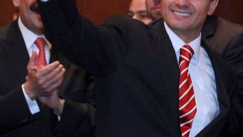 Enrique Peña Nieto, que va en primer lugar en las encuestas, tuvo en el debate un desempeño mejor de lo que se esperaba.