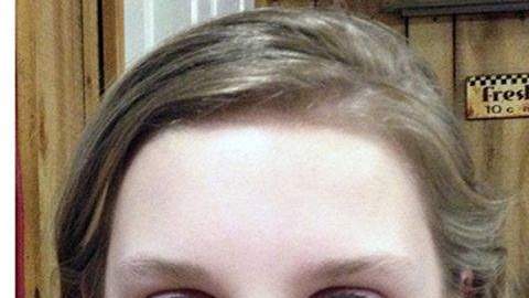 Alexandria Bain de 12 años a la izquierda y Kyliyah Bain de 8.