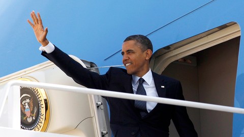 El presidente Barack Obama se traslada a la costa oeste para continuar su campaña tras dar su aopoyo al matrimonio gay.