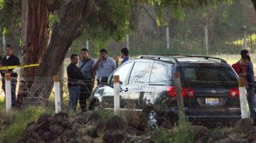 Al final fueron 18  los cadáveres encontrados en vehículos abandonados en el municipio de Ixtlahuacán de los Membrillos en Jalisco