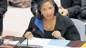La embajadora estadounidense ante la ONU, Susan Rice, dijo que la juventud está inspirada por el anhelo de ser libre.