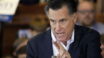 Romney se perfila como el rival del presidente Barack Obama, que busca la reelección.
