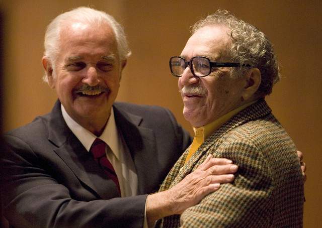 Carlos Fuentes y Gabriel García Márquez, hace casi cinco años.