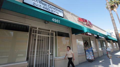 El South West Care Givers, es uno de los dispensario de marihuana y está ubicado en East Hollywood.