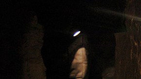 El interior de un narco túnel que tiene  3798 pies de largo y pasa de México a EE.UU. por el sur de California.