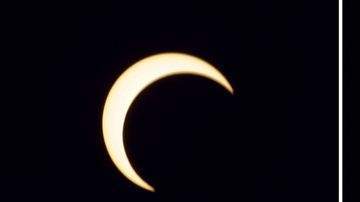 Etapas de un eclipse anular solar.