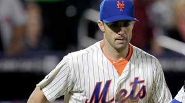 R.A. Dickey (der.) y David Wright, combinación exitosa de los Mets.