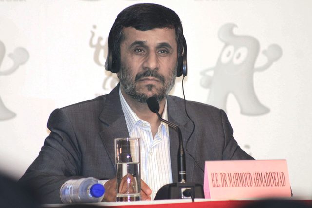 El presidente iraní, Mahmud Ahmadineyad.