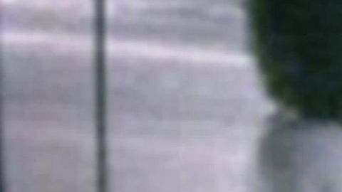 Estrella Carrera  en el exterior del restaurante donde se casó  en secreto con Jiménez, horas antes de que su cadáver fuera hallado en Burbank.