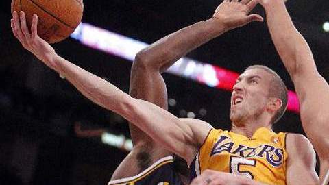 El base de los Lakers de Los Angeles, Steve Blake.