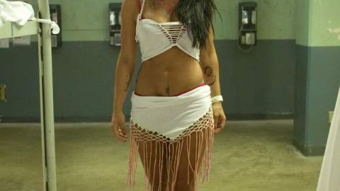 Kate del Castillo es un transexual que se encuentra en prisión en 'K-11'.