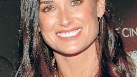 La actriz Demi Moore.