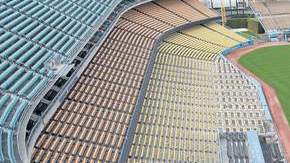 Stadium de los Dodgers en Los Ángeles.