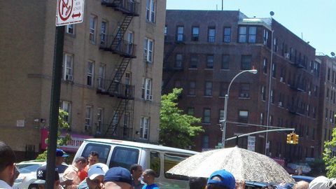 Masiva fue la participación de la comunidad dominicana en Nueva York y en Nueva Jersey.