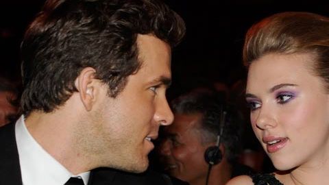 Scarlett Johansson y Ryan Reynolds.