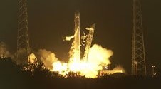 El cohete Falcon 9 fue lanzado hoy desde Cabo Cañaveral, Florida.