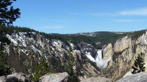 Yellowstone es uno de los paisajes naturales más espectaculares del país.