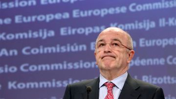 Joaquín Almunia, comisionado europeo para asuntos de competencia y antimonopolio.
