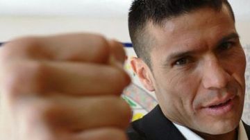 El boxeador argentino Sergio “Maravilla” Martínez, tres veces campeón del mundo del peso medio.