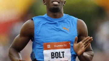 El jamaicano Usain Bolt, plusmarquista mundial y campeón olímpico de 100 y 200 metros.