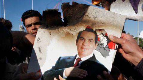 Túnez fue el primer país del Magreb en el que se desencaderon protestas que acabaron con la presidencia de Ben Alí.