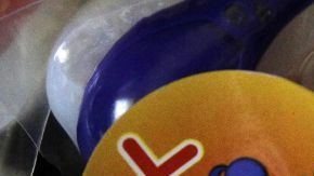 Paquetes de detergente.