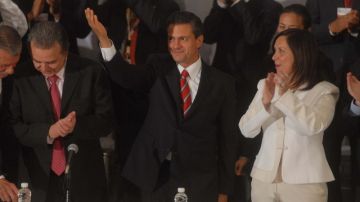 Candidato  Enrique Peña Nieto asistió al  CPN del PRI.