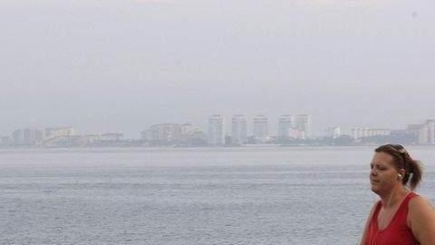 La zona de Puerto Vallarta, México, fue una de las afectadas.