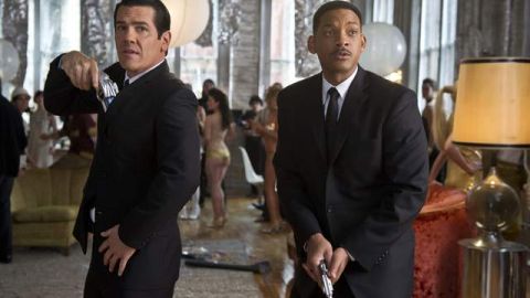 'Men in Black 3' fue la número uno, pero con menos dinero del esperado.