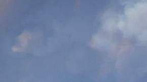 El fuego, que se mantiene incontrolable, en el complejo de Whitewater-Baldy, en Mogollon, Nuevo México.