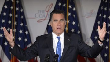 El candidato republicano a la presidencia de EEUU, Mitt Romney.