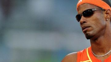 Javier Culson tras ganar hoy en la Golden Gala de Roma.