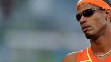 Javier Culson tras ganar hoy en la Golden Gala de Roma.