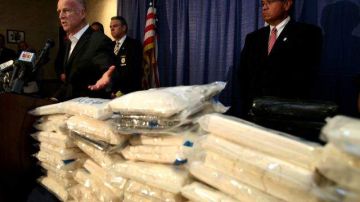 Las autoridades incautaron la cocaína en aguas de Florida.