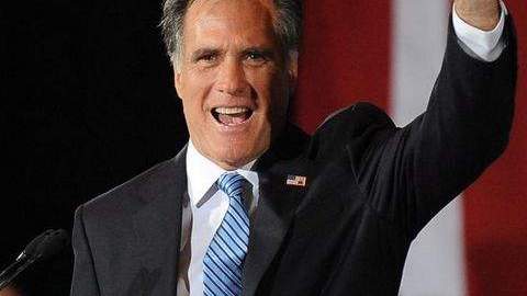 El virtual candidato presidencial del Partido Republicano, Mitt Romney.