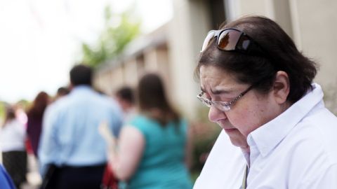 'Yo todo lo que quería era encontrar trabajo y poder ser alguien', expresó el pasado miércoles Rachel Norris en su  fallida búsqueda.
