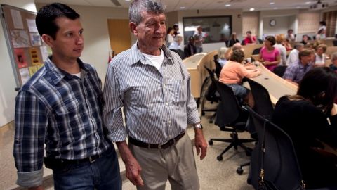 Luego de tres décadas de no saber si estaban vivos, Tranquilino y su hijo Oscar lograron cicatrizar las heridas de la separación.