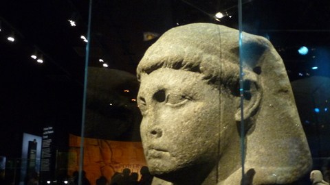 Cabeza de  Caesarion, hijo de la unión ilegítima de Cleopatra y Julio César.