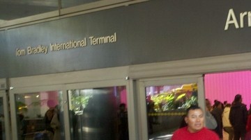 El aeropuerto de Los Angeles