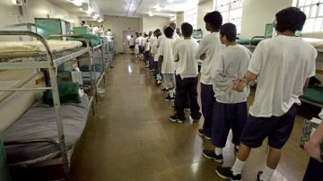 Estos chicos se encontraban recluidos en un centro de rehabilitación juvenil en Stockton, California.